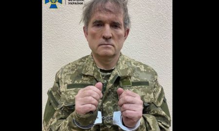 СБУ затримала Віктора Медведчука - на фото він у формі ЗСУ
