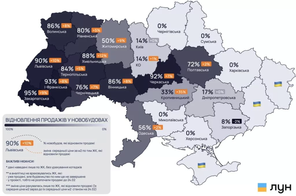В Україні почали різко зростати ціни на житло – у яких регіонах найдорожче