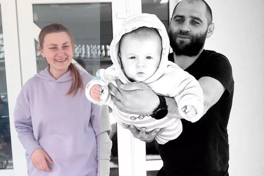 Мама 5-місячного хлопчика, вбитого російським снарядом у Харкові, розповіла, як загинули її чоловік і син