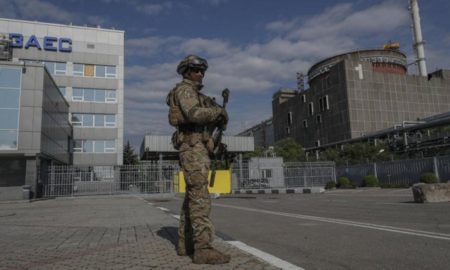 российские оккупанты пытаются остановить визит миссии МАГАТЭ на ЗАЭС