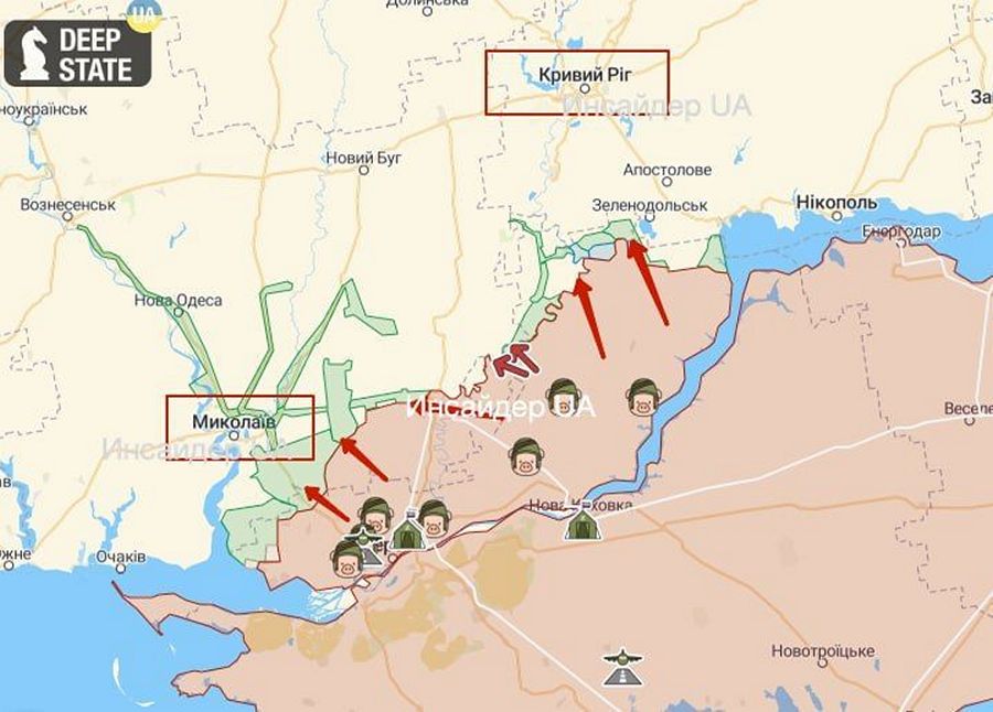 Окупанти стягнули на південь близько 30 БТГр для наступу на Кривий Ріг і Миколаїв - Арестович