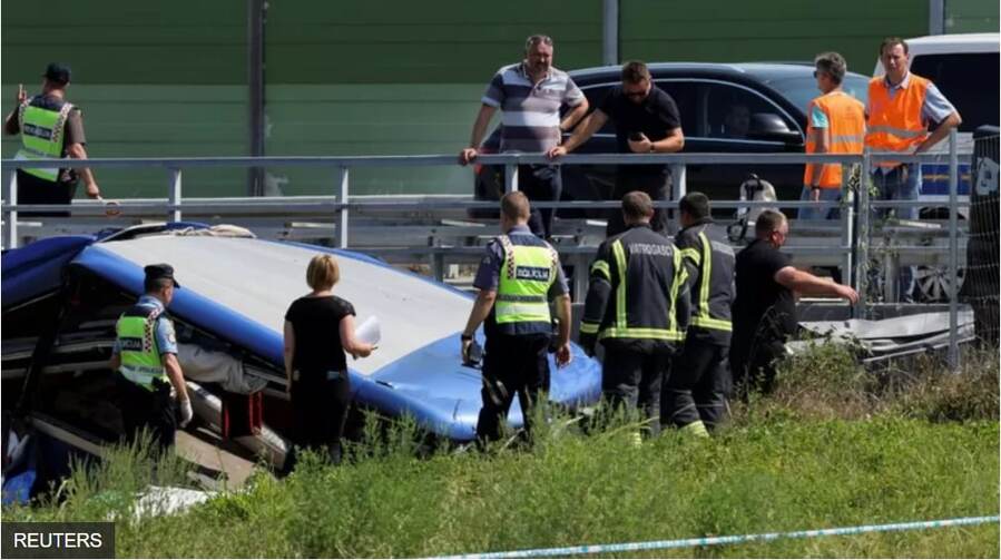 Автобус з польськими паломниками потрапив у аварію в Хорватії