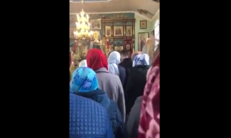 Священник УПЦ МП під час проповіді проклинав СБУ (відео)