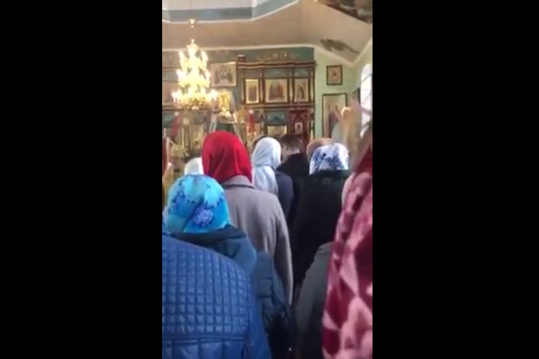 Священник УПЦ МП під час проповіді проклинав СБУ (відео)