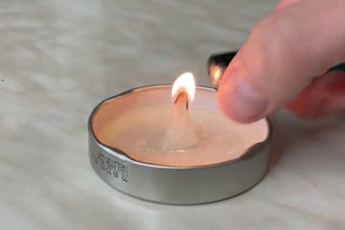 Як вдома швидко зробити свічку із підручних матеріалів