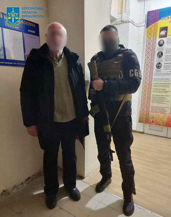 Допомагав створювати «філіал» ФСБ: в Херсоні затримали колишнього правоохоронця (відео)