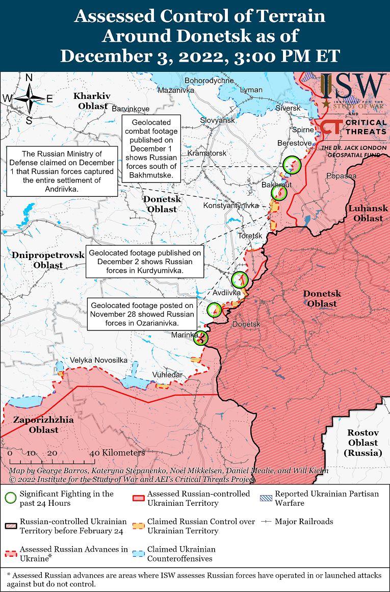 Темп воєнних операцій на сході України може зрости найближчими тижнями – аналітики ISW