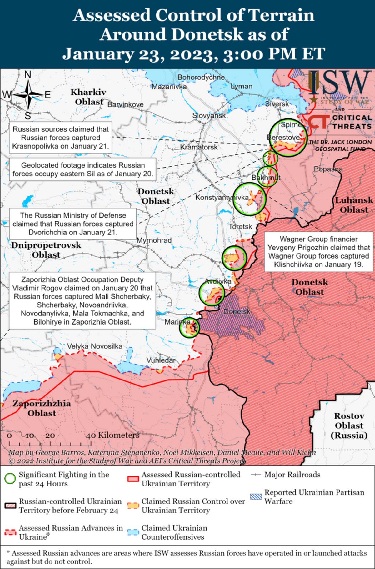 В ISW пояснили, навіщо окупанти брешуть про успішний наступ на Запорізькому напрямку