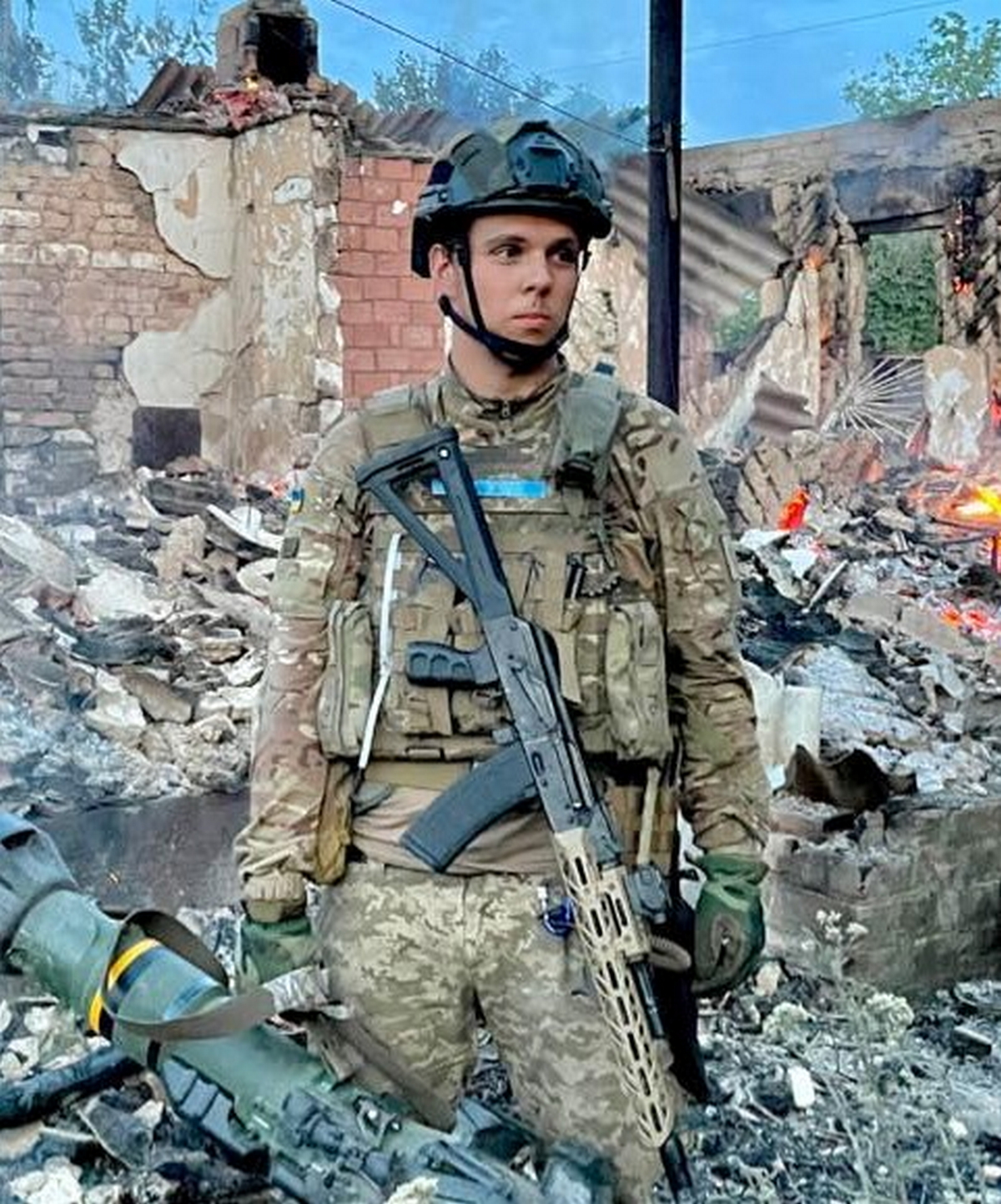 21-річний син покійного ведучого Ігоря Пелиха захищає Україну на фронті (фото)