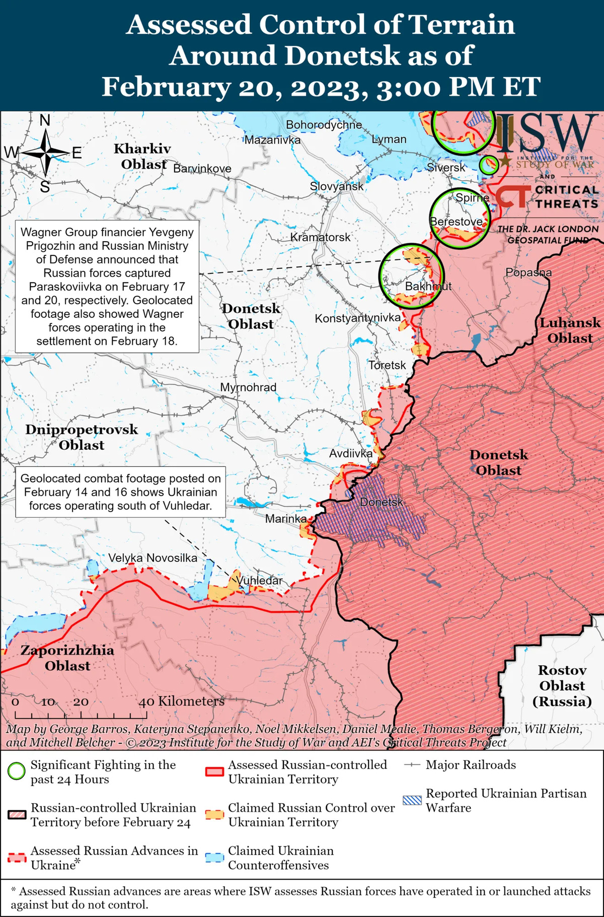 Як зміниться хід війни в Україні цього року - прогноз ISW (карта боїв)