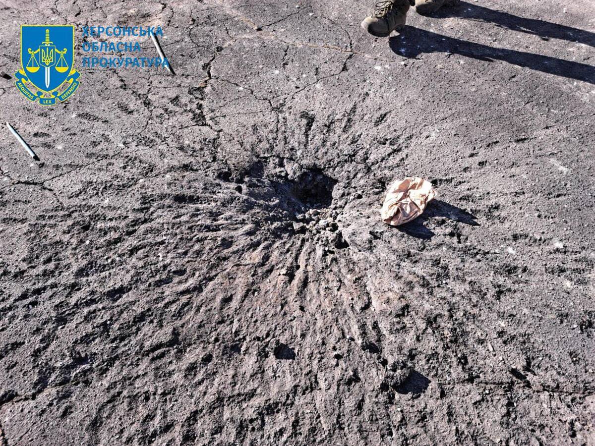 На Херсонщині окупанти атакували дронами чергу за гуманітаркою (фото)
