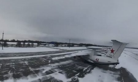 Нове унікальне відео з аеродрому Мачулищі, де бойовий дрон підірвав російський літак