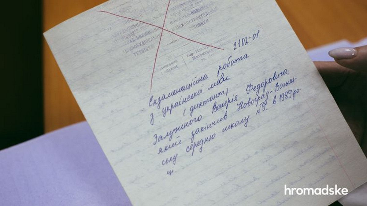 Журналісти показали оцінки Залужного і розповіли про його шкільні та студентські роки (фото)
