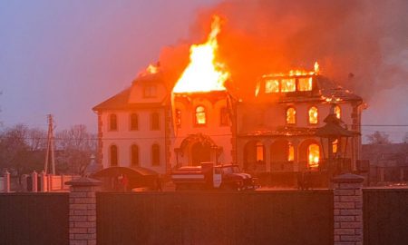 На Буковині спалили храм УПЦ МП в ніч на 24 квітня – підозрюваного вже затримали (фото, відео)