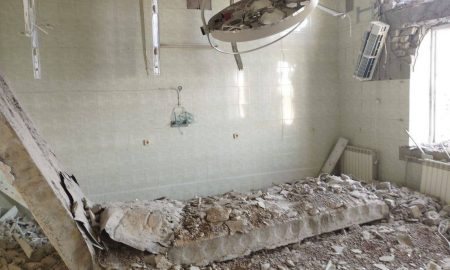 Армія РФ обстріляла лікарню в Бериславі: влучили в реанімацію і центральне відділення (фото)