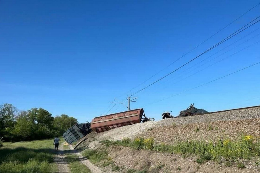 В Криму підірвали залізницю 18 травня 
