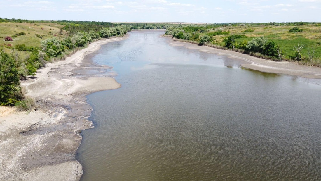 Каховське водосховище втрачає воду