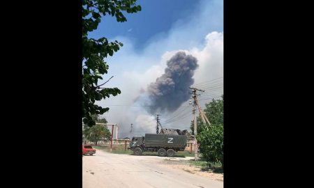 Нові прильоти у Криму 22 липня – палає в декількох місцях, що там відбувається (фото, відео)