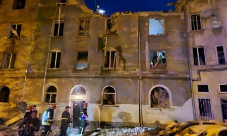 Атака на Львів 6 липня: більшість мешканців пошкодженого будинку до укриття не пішли - Садовий (відео)