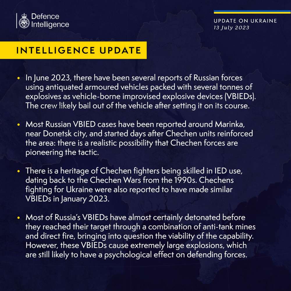 Кадирівці на Донбасі використовують вкрай небезпечну «тактику чеченської війни» - британська розвідка