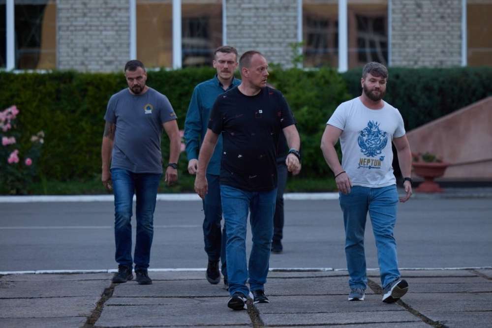 Звільнені з полону командири «Азову» готуються до виконання бойових завдань
