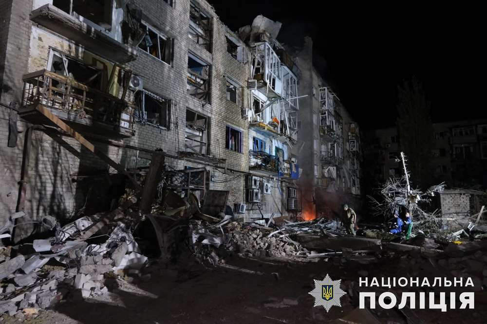 З'явилося відео моменту повторного удару по Покровську під час рятувальної операції