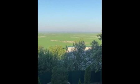 Дно Каховського водосховища стало схоже на футбольне поле (відео)