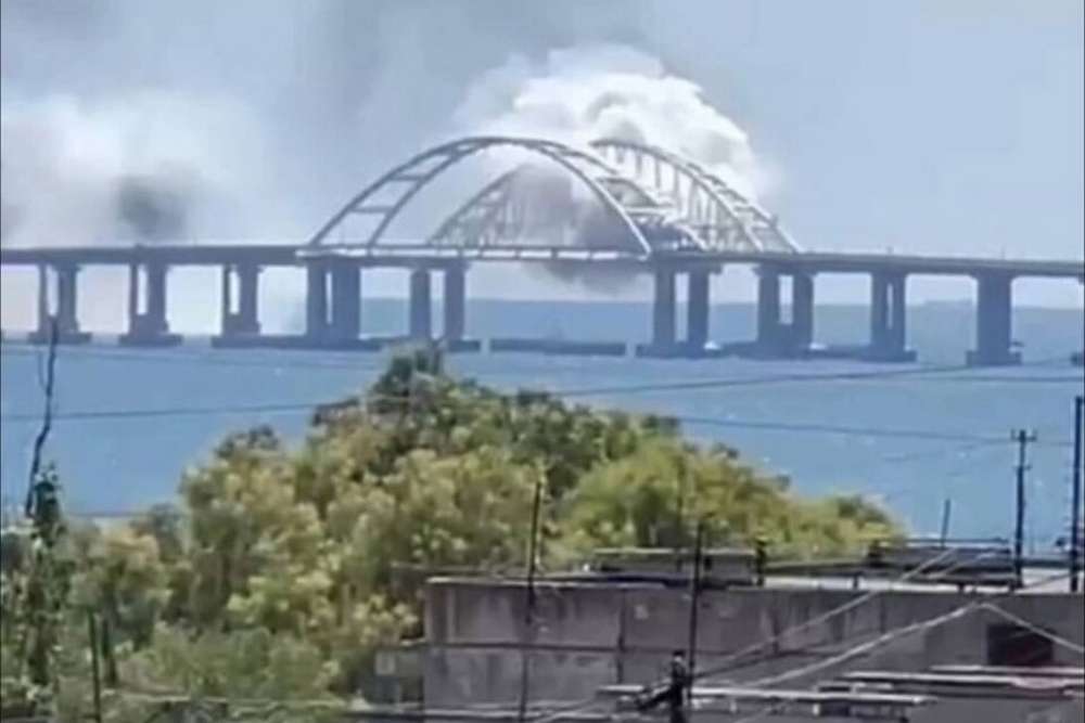 У Повітряних силах прокоментували вибухи біля Кримського мосту