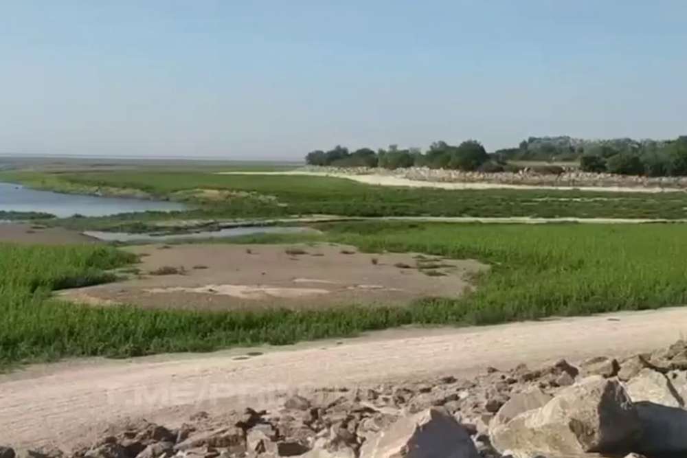Вид на колишнє Каховське водосховище – нове відео