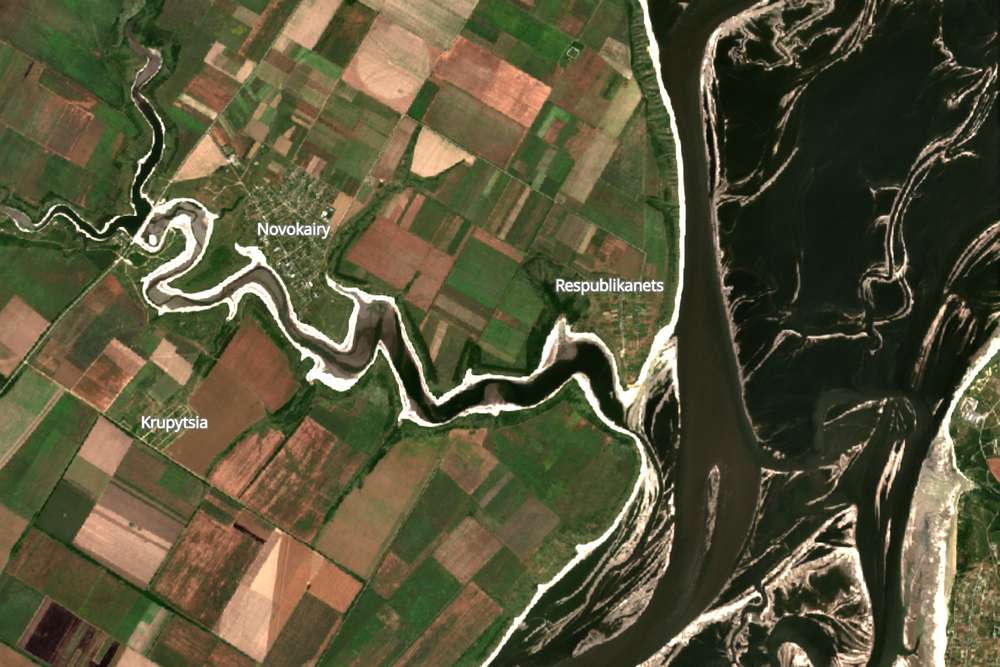 Замість Каховського водосховища зелені ріки. Чому екологи проти відновлення ГЕС 3