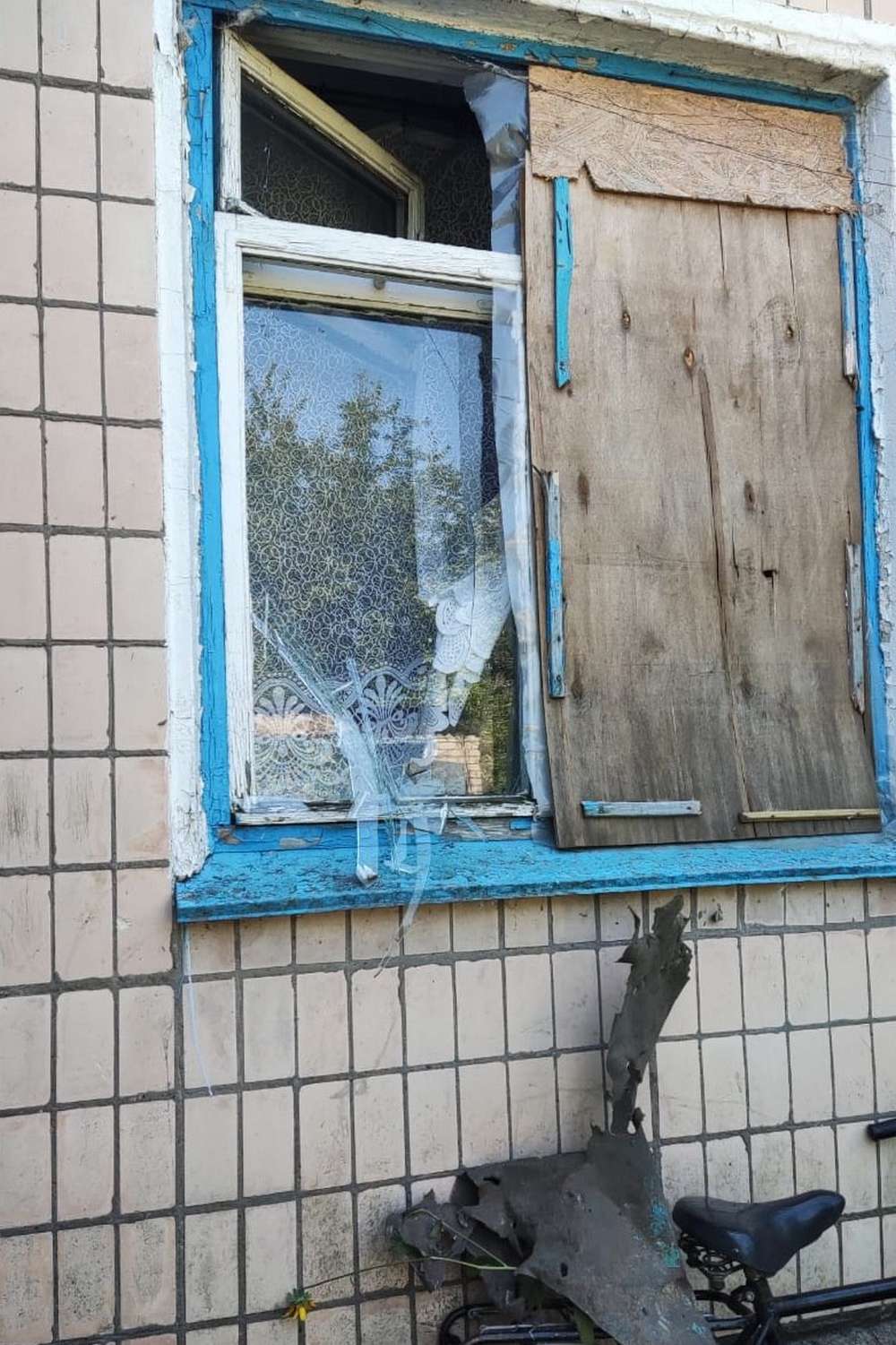 російська армія вдарила по селу Хрещенівка Нововоронцовської територіальної громади 2