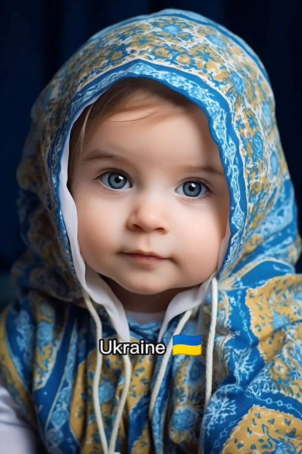 Країни малюки штучний інтелект показав, якою бачить Україну в образі дитини 15