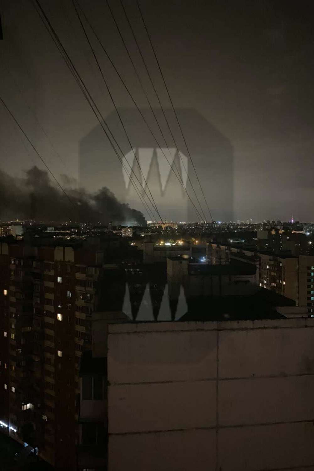 Вночі у Москві горіла будівля Федеральної митної служби