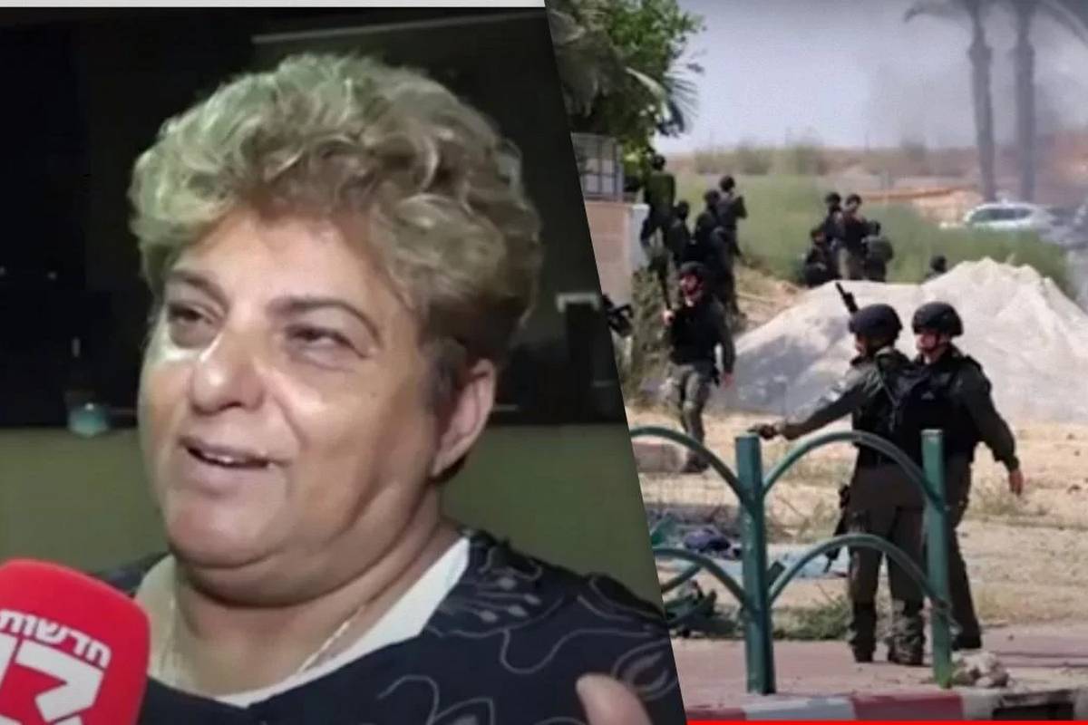 жінка 20 годин стримувала терористів ХАМАС