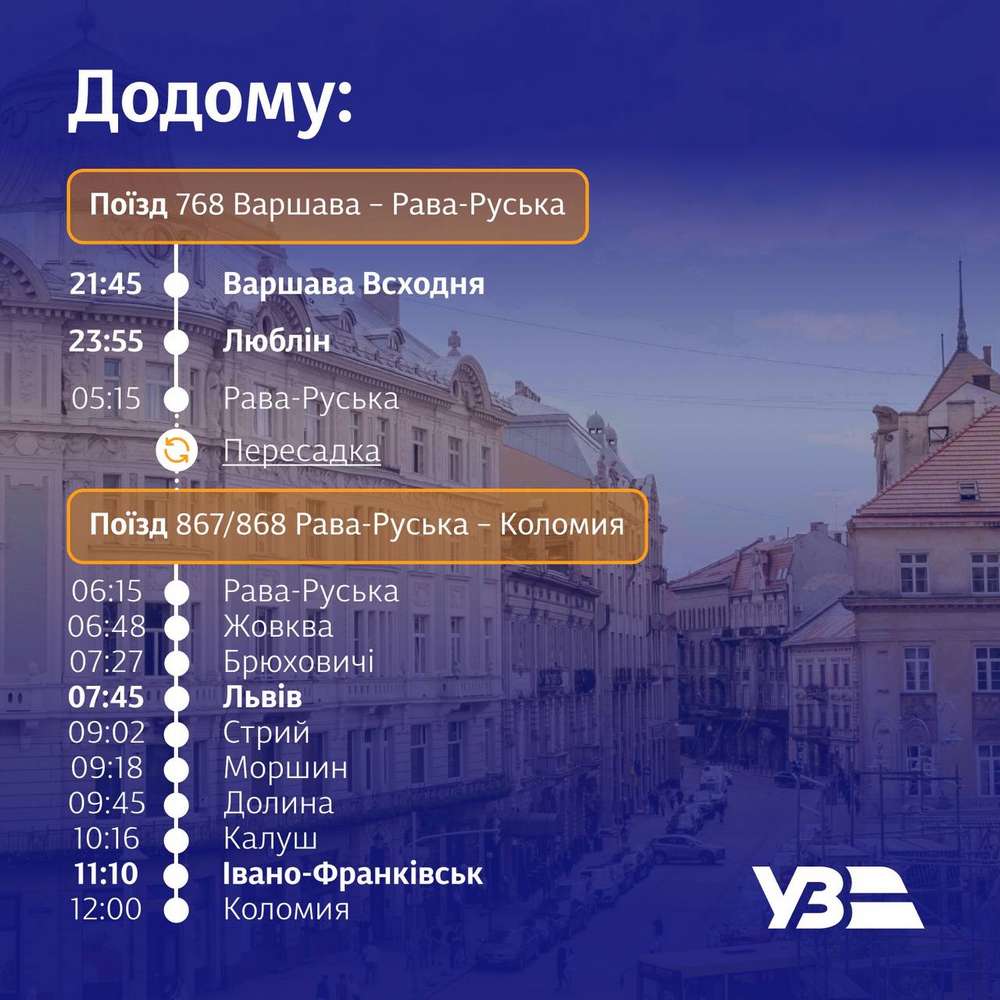 Вперше за 18 років сьогодні рушив потяг до Варшави через Львів і Франківськ (фото, відео)