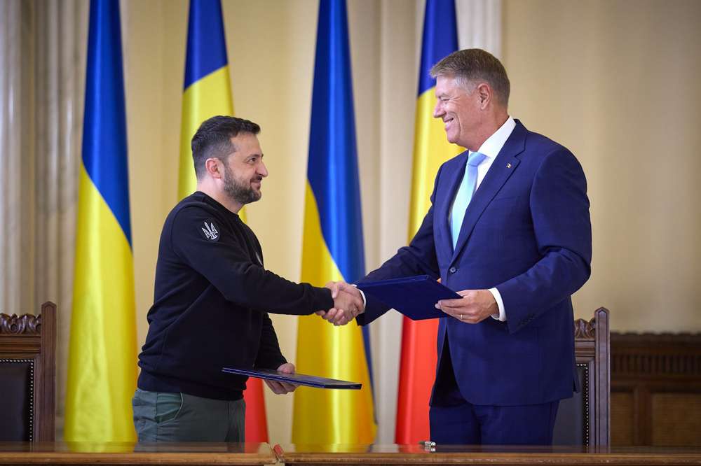 Стало відомо, про що домовився Зеленський з президентом Румунії під час зустрічі 10 жовтня