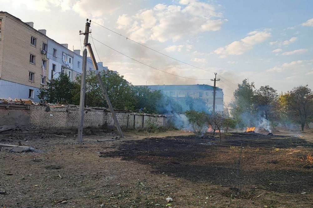 Окупанти скинули авіабомби на Берислав2