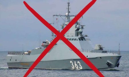 Поблизу Севастополя пошкоджено ворожий патрульний корабель «Павел Державин» - ВМС
