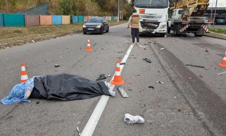 ВІДЕО МОМЕНТУ: На Дніпропетровщині фура, об’їжджаючи кішку, вбила мотоцикліста