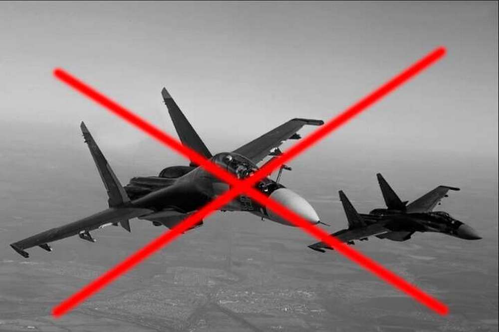 Генштаб підтвердив знищення російських винищувачів бомбардувальників Су 30 та Су 34