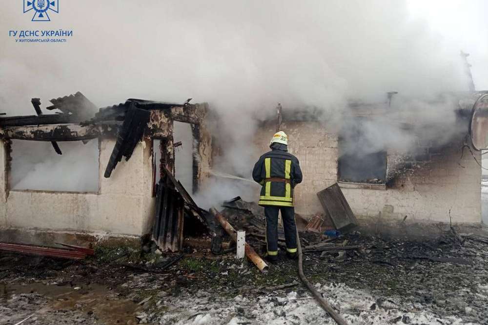 На Житомирщині пожежа забрала життя трьох дітей (фото)1