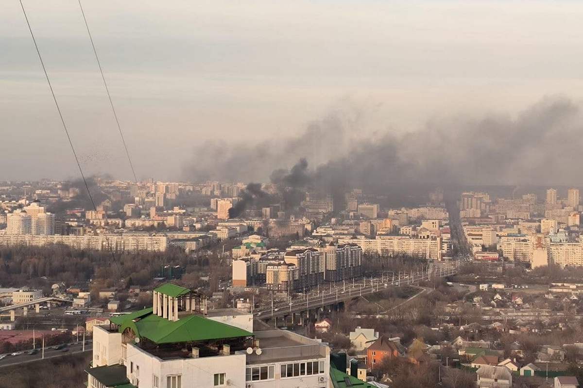 У центрі Бєлгорода пролунали вибухи