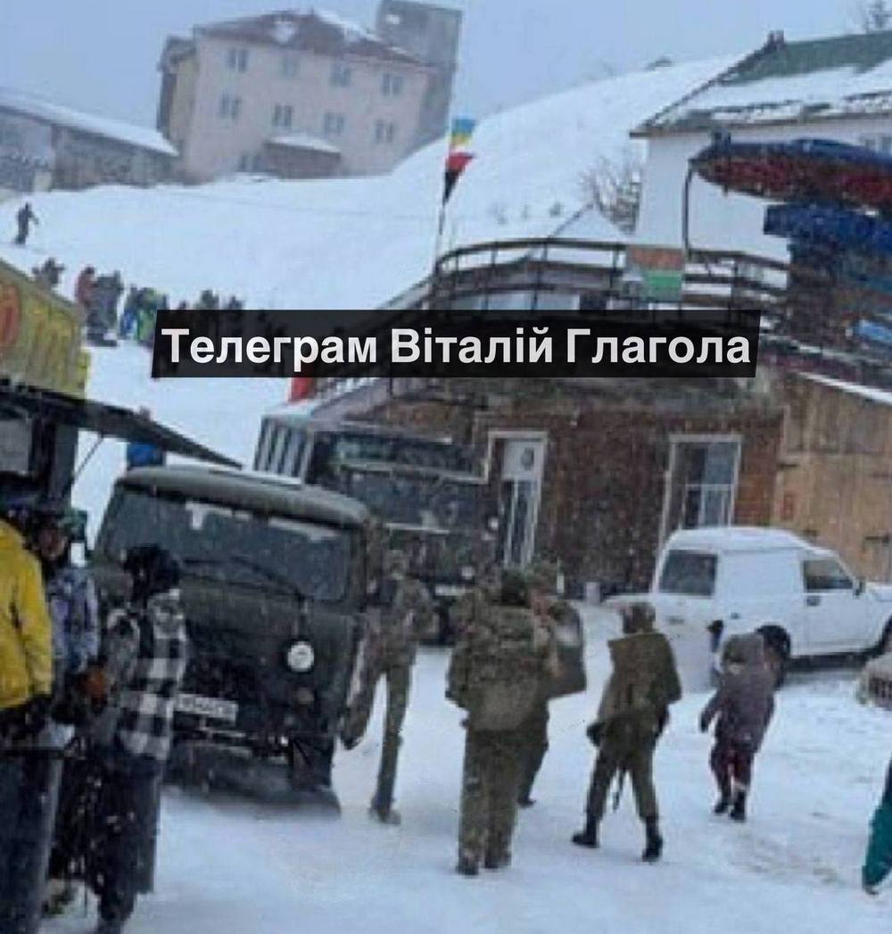 1 січня працівники ТЦК завітали на гірськолижний курорт Драгобрат (відео)3
