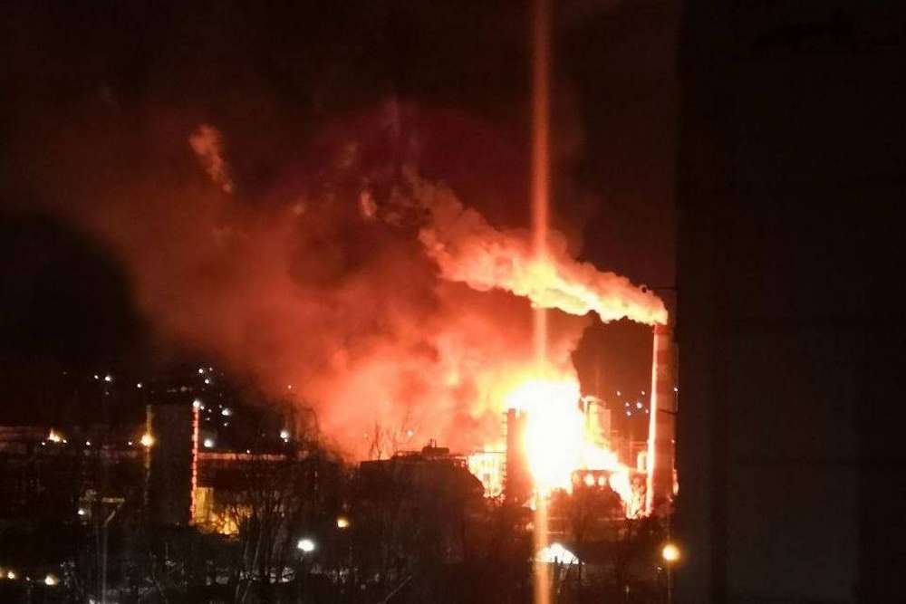 Все йде за планом: БпЛА спалив нафтопереробний завод в Туапсе в ніч на 25 січня