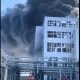 На росії у Шахтах вибухнув завод, який тільки відкрили у 2023 році (відео)