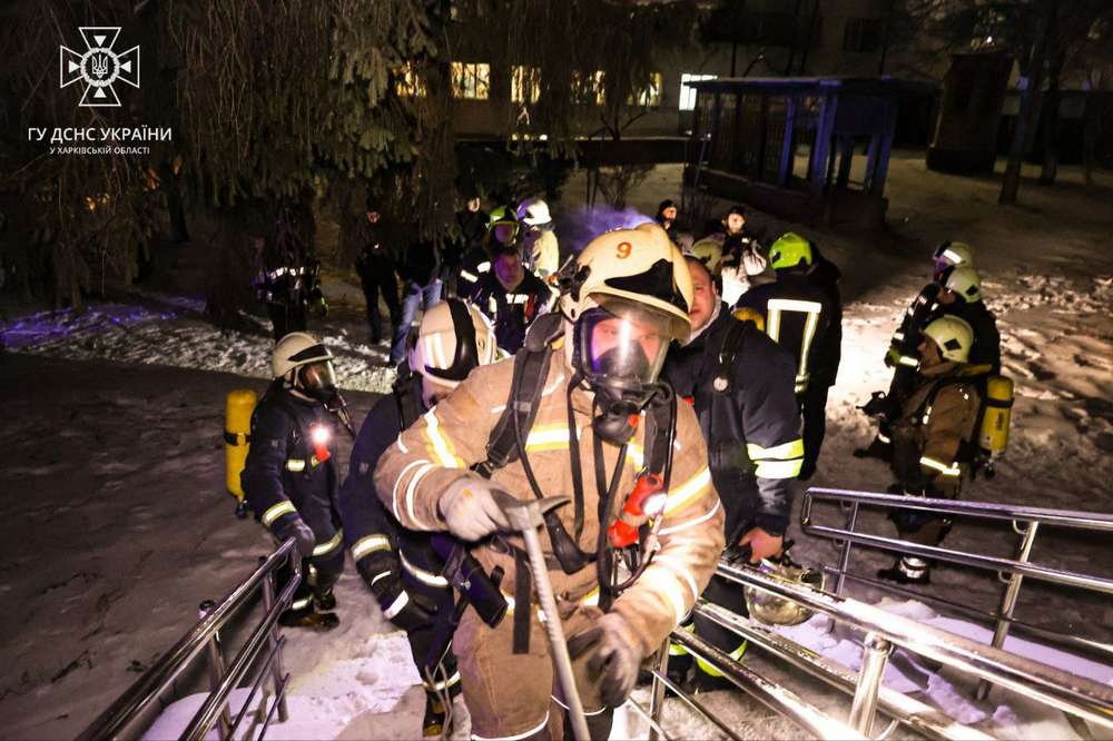 У Харкові горіла дитяча обласна лікарня – на пожежу виїхали 11 оперативних відділень