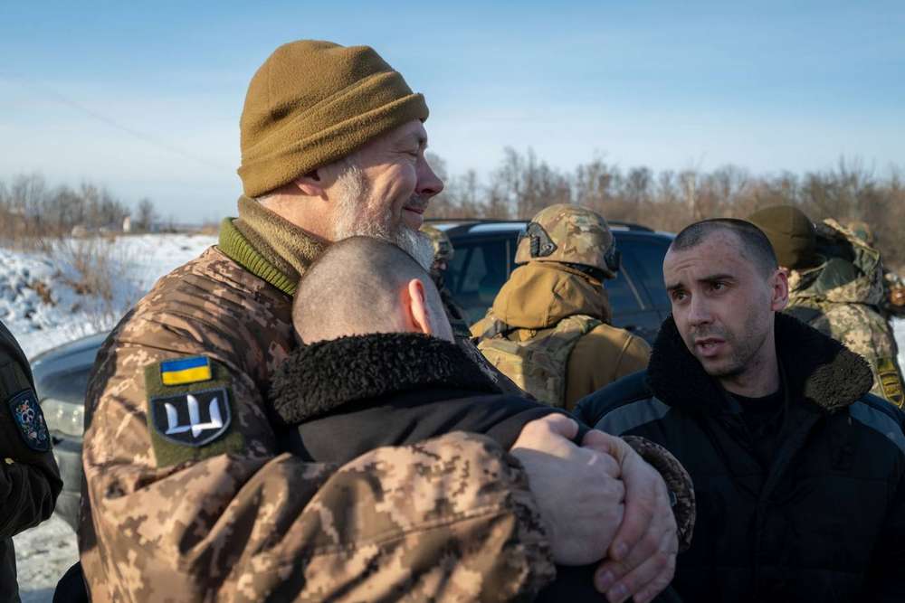 Україна повернула 207 військовополонених 31 січня (фото)