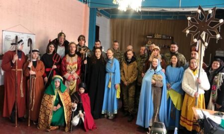 студенти зі Львова їздили із колядою на деокуповану Харківщину