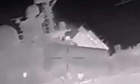 ГУР знищило ракетний катер «Івановєц» Чорноморського флоту РФ в ніч на 1 лютого (відео)