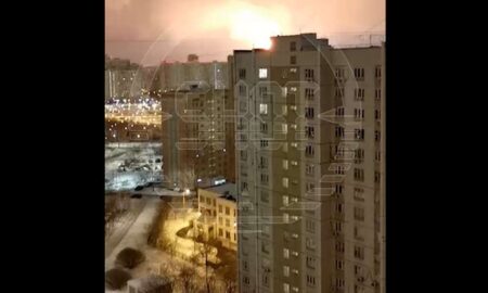 У Москві вночі сталася «чозахрєнь» - палало в районі важливого НПЗ (відео)